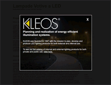 Tablet Screenshot of lampadevotivealed.it